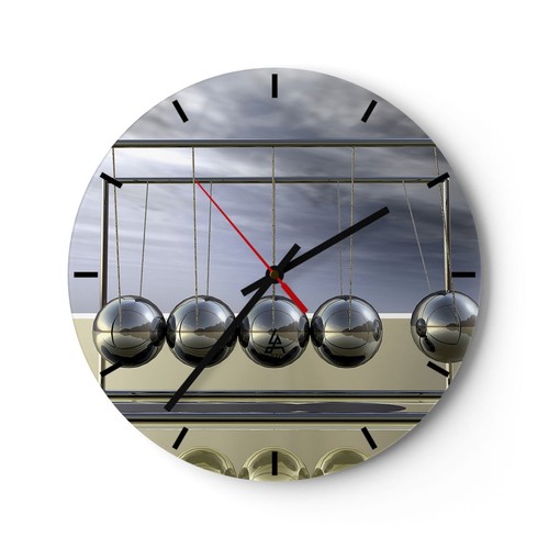 Modern wanduhr 30x30cm - wanduhr,