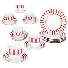 18tlg Kaffeeservice Split rot