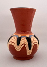 ⭐Kleine VASE - Bulgarien Trojan Design Keramik Ton Vintage - Handmade/70er Jahre