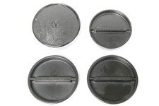 Deckelset Hasselblad Objektivdeckel Gehäusedeckel gebraucht