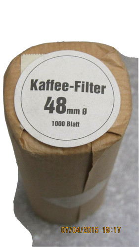 1150 kaffeerundfilter 48mm - 1150,