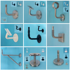 Handlauf Halter Ballett Träger Konsole Edelstahl schwarz weis gerade gewinkelt 