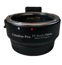 Fotodiox Pro Lens Mount Adapter EF-SNY(E)  Fusion Canon EOS EF EF-S f. Sony N ,,