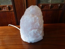 schöne Rosenquarz Lampe Leuchte 2,6 kg Rohstein Heilstein Edelstein feng shui