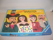 Das MALEFIZ Spiel - von Ravensburger - komplett - mit runden Spielplan-Barricade