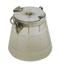 Art Deco versilbertes