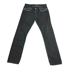 Cipo & Baxx Jeans Schwarz Y2K W34 L34 eher Slim Fit Schrittlänge 83,5cm