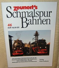 Heft Zeunerts Schmalspurbahnen