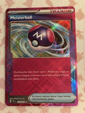 Pokemon Trainer Karte Meisterball 153/162 Gewalten der Zeit Deutsch  