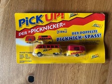 Pick Up, VW T1 Samba mit Wohnwagen, Werbelkw OVP