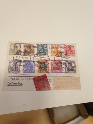 Luftpostbrief luftpost - luftpostbrief,