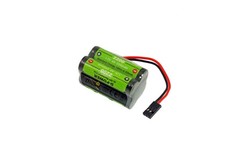 D-Power Empfängerakku Würfel 4,8V 2200mAh NiMh NEU Uni Stecker 4-Zellen Akku