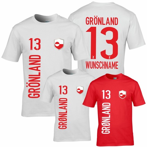 Fanshirt grönland trikot - fanshirt,