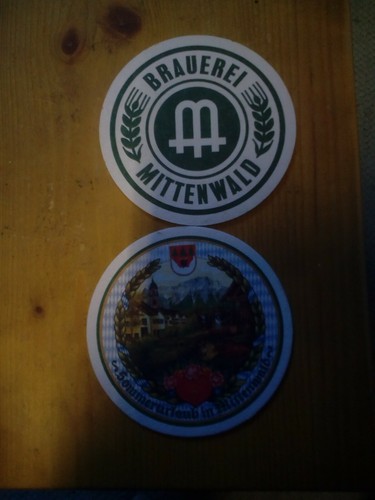 Bierdeckel mittenwalder - bierdeckel,