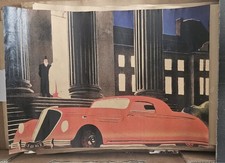 Altes Plakat Roter OLDIE TOP