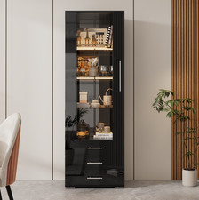 Hochschrank Vitrinenschrank