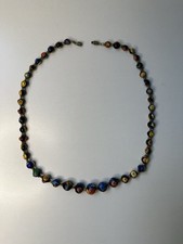 Bezaubernde Millefiori Halskette 60 cm,57g.