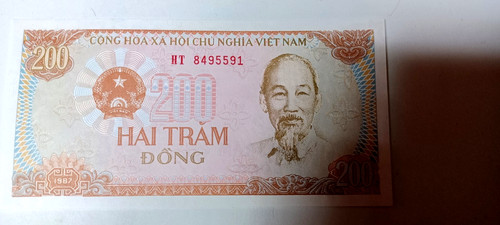 200 dong banknote aus - 200,
