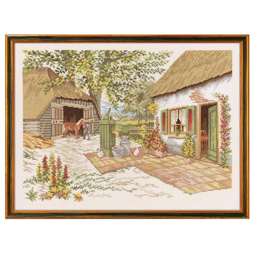 Eva rosenstand kreuzstich set - rosenstand,