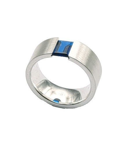 Ring spannring sterling - in,
