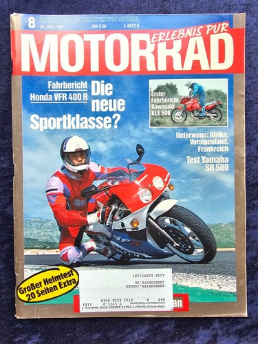 Das motorrad 1991 honda gb - 8/1991,