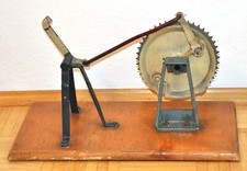 Altes Fahrschulmodell Lehrmodell Bremse mechanisch funktioniert