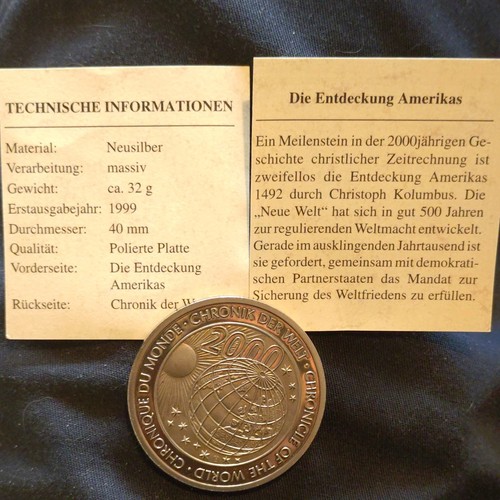 Göde neusilber medaille - gÖde,