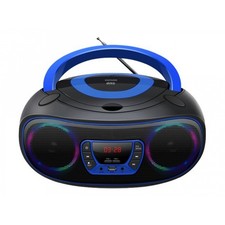 Inter Sales DENVER TCL-212BT Ghettoblaster 4 Watt Blau (2. Wahl)