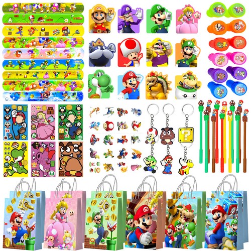 104 pcs super mario - pcs, party