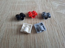 LEGO® ® 2444 Platte 2x2 modif.+ 1 Achs-/Pinloch Verbinder Technik "FARBE WÄHLEN"