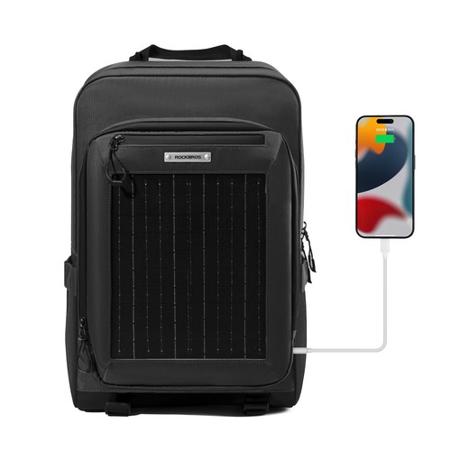 Rockbros solar rucksack - rockbros,