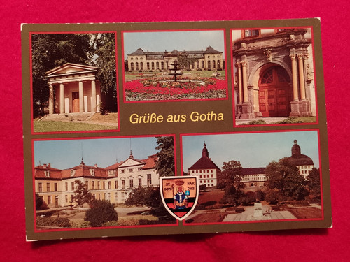 Gotha 1986 dorischer tempel - gotha,
