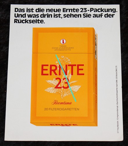 Ernte älteres zigaretten - ernte, 23