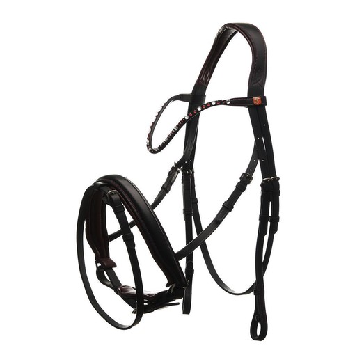 Horsecode trense dark rubin - dark,