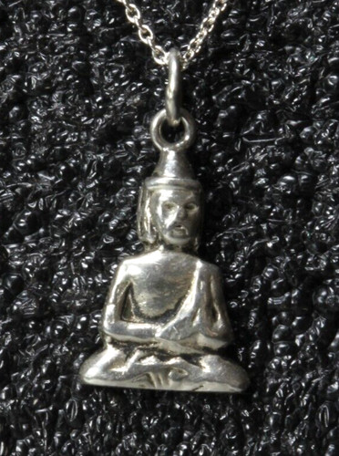 Vintage anhänger buddha mit - buddha,