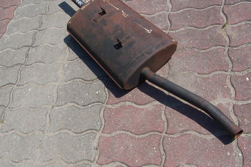 Auspuff oldtimer pkw benziner - oldtimer,