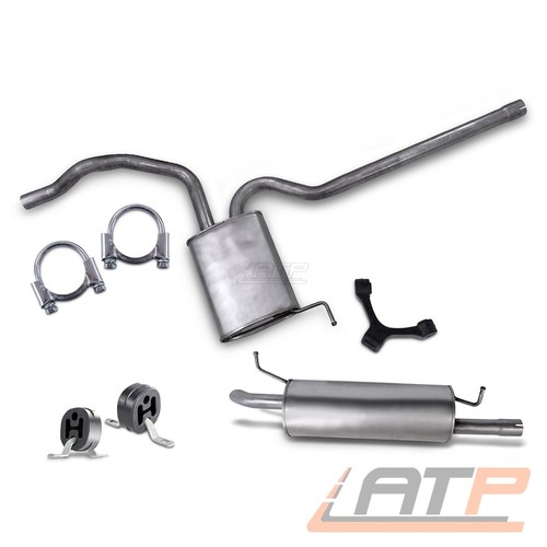 Schalldämpfer set auspuff - set,