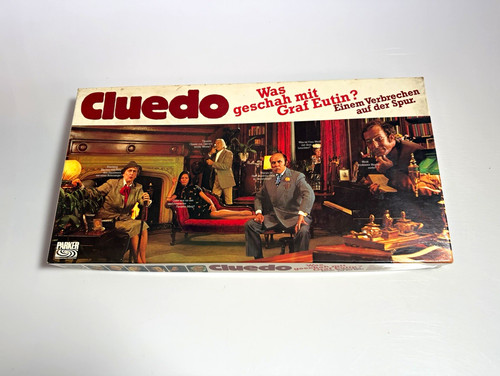 Parker cluedo brettspiel - parker, krimi