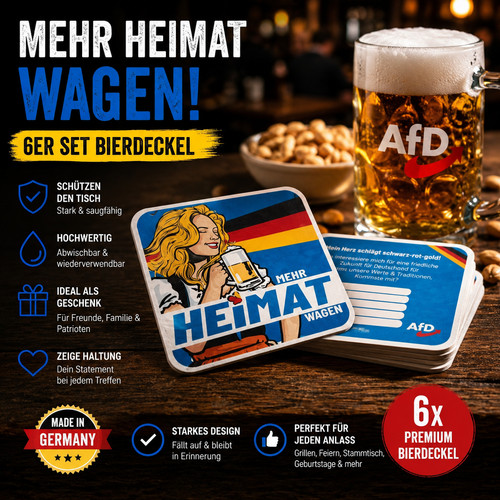 Afd bierdeckel deutschland - bierdeckel,