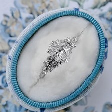 Gold Diamant Ring massiv 18K