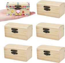 Mini Schatztruhe, 6 Stück