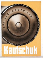 Lux-Lesebogen 267 - KAUTSCHUK 
