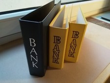 Bank Ordner Kontoauszüge 3 x Set Banking