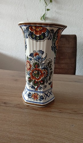 Flora keramik vase polychrom - keramik,