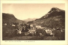 Salins-les-Bains Vue generale