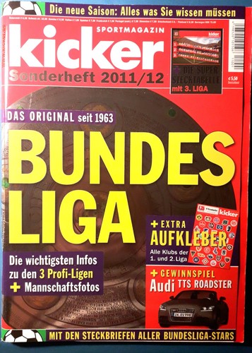 Zeitschrift kicker - zeitschrift,