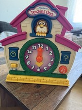 Musical Teaching Cuckoo Clock Toy spielerisch die Uhr lernen