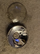 Original DDR Scheinwerfer Simson KR51 Scheinwerferglas und Reflektor On G22023