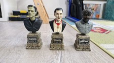 Universal Monsters Büsten – Dracula, Wolfman, Frankenstein  15cm