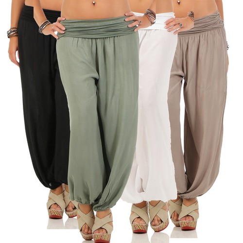 Damen sommerhose haremshose - sommerhose,